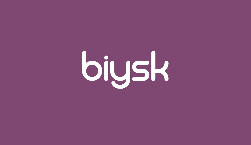 Biysk font big