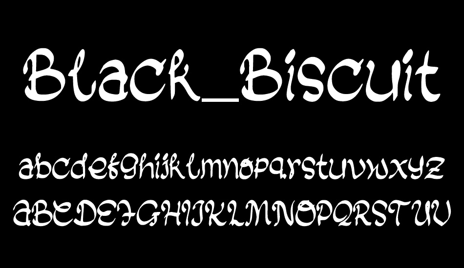 Black_Biscuit font