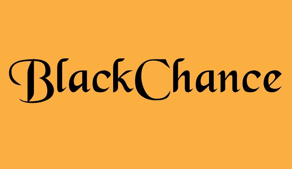 Black Chancery Free Font