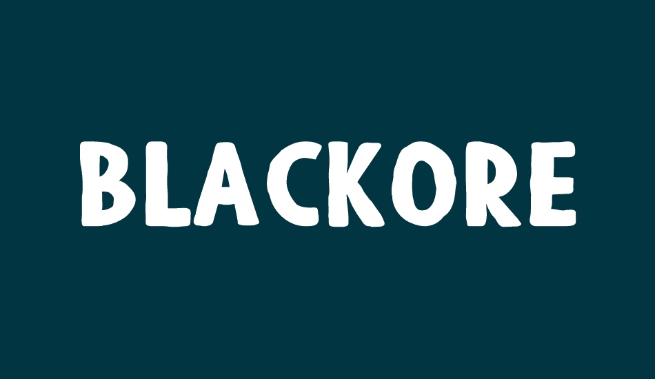 blackore font big