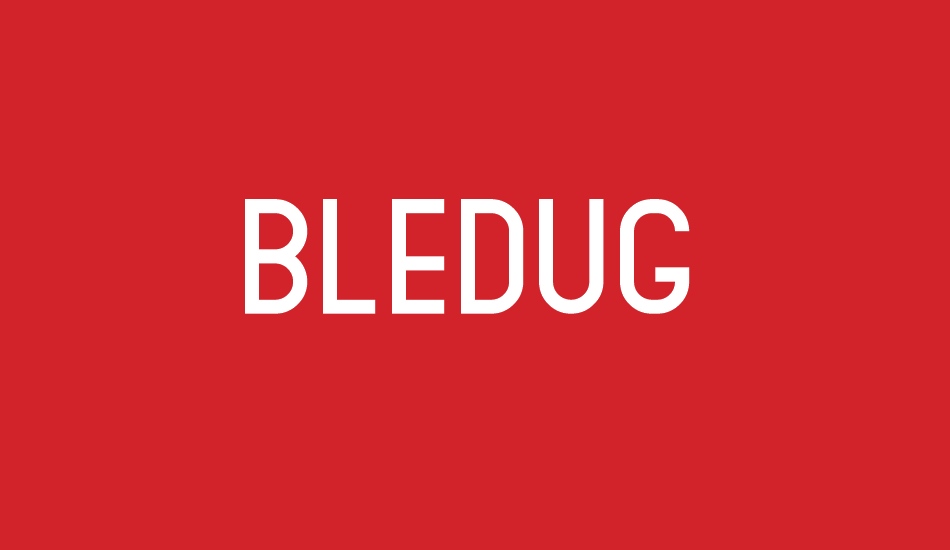 Bledug font big