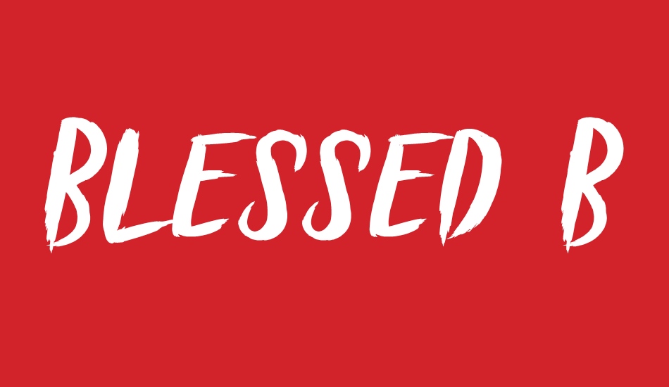 Blessed Believer font big