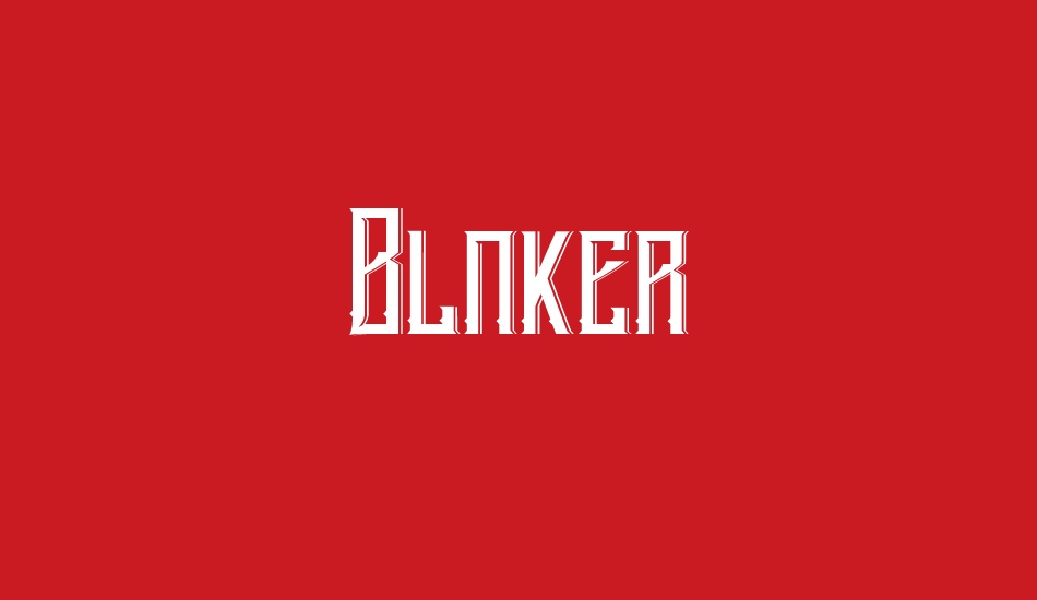 Blnker font big