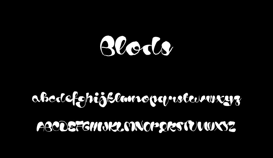 Blods font