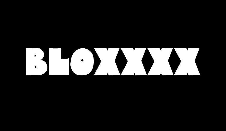 Bloxxxx font big