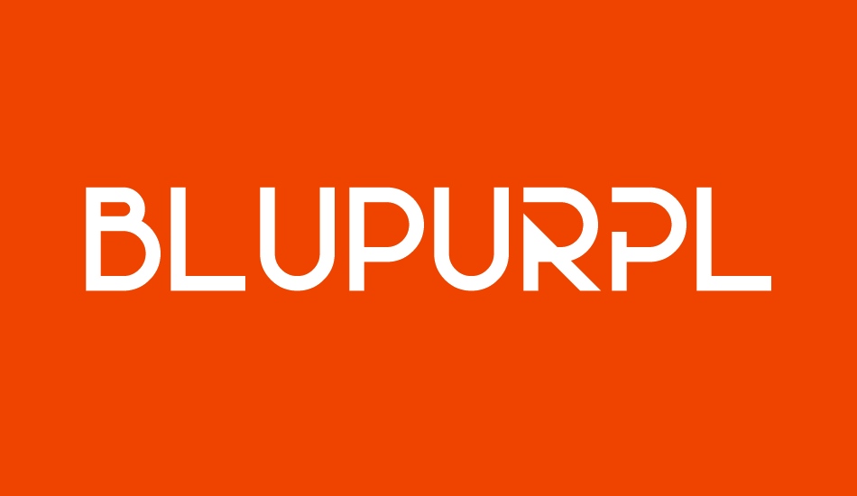 BluPurpl font big