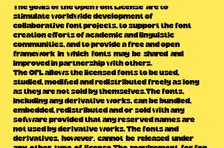 Bocktail font 1