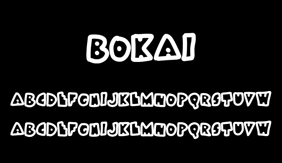 Bokai font