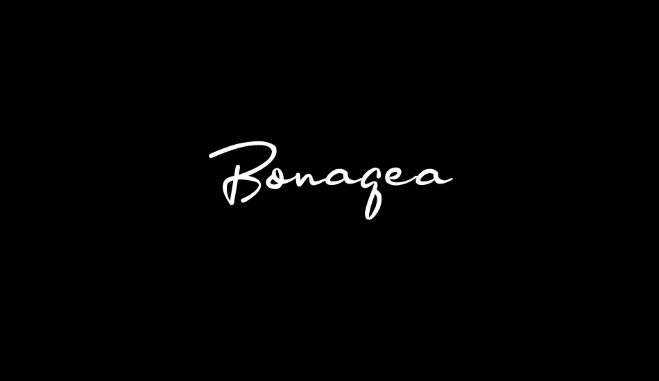 Bonagea font big