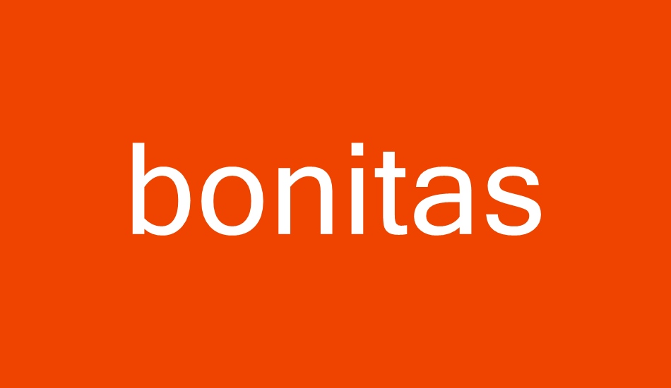 bonitas font big