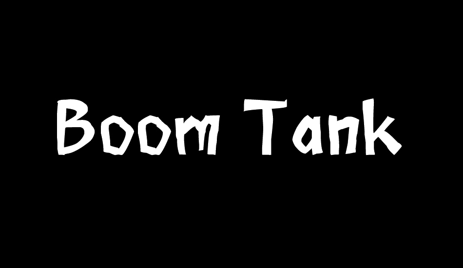 Boom Tank font big