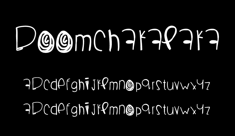 Boomchakalaka font