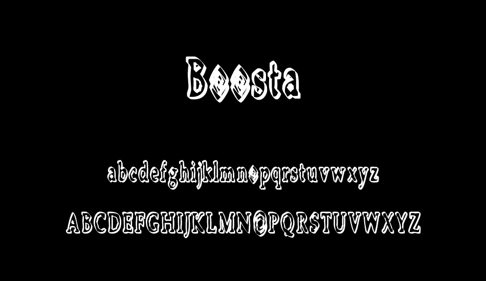 Boosta font