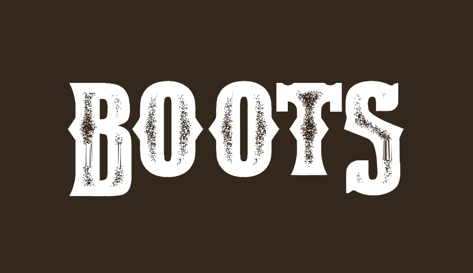 Boots & Spurs free font