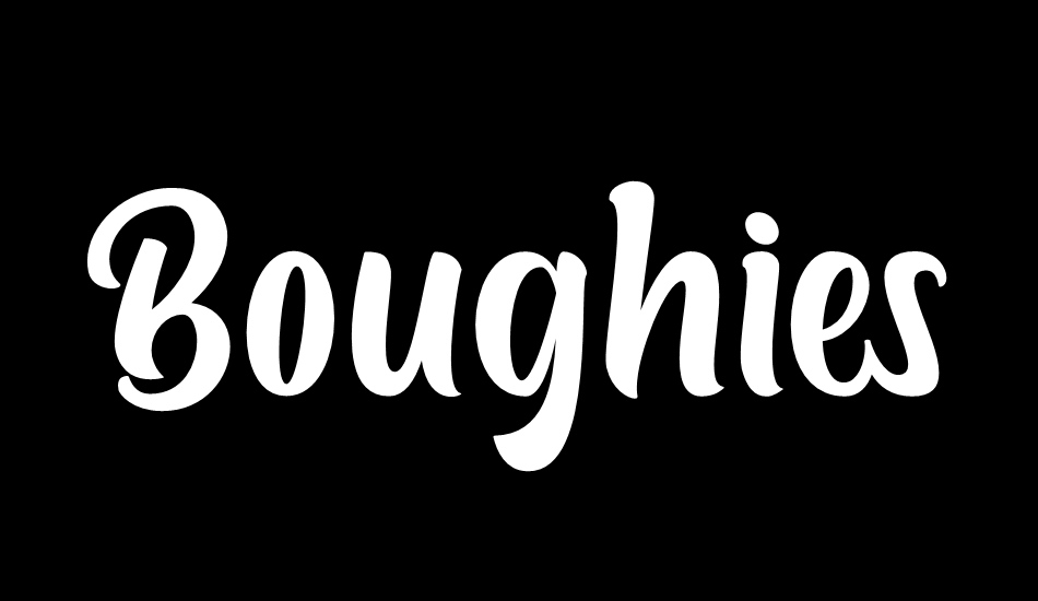 Boughies Demo font big