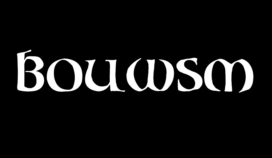 Bouwsma Uncial font big