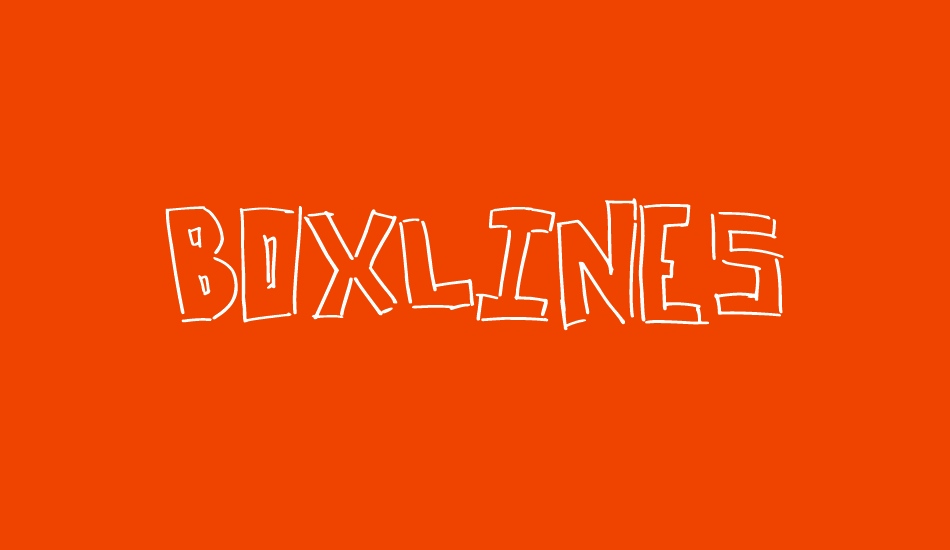 BoxLines font big