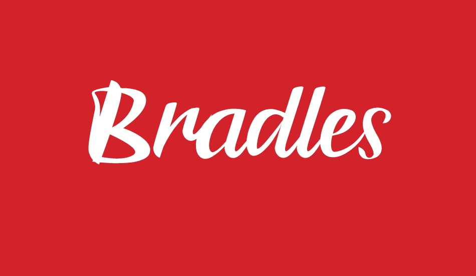 Bradles font big