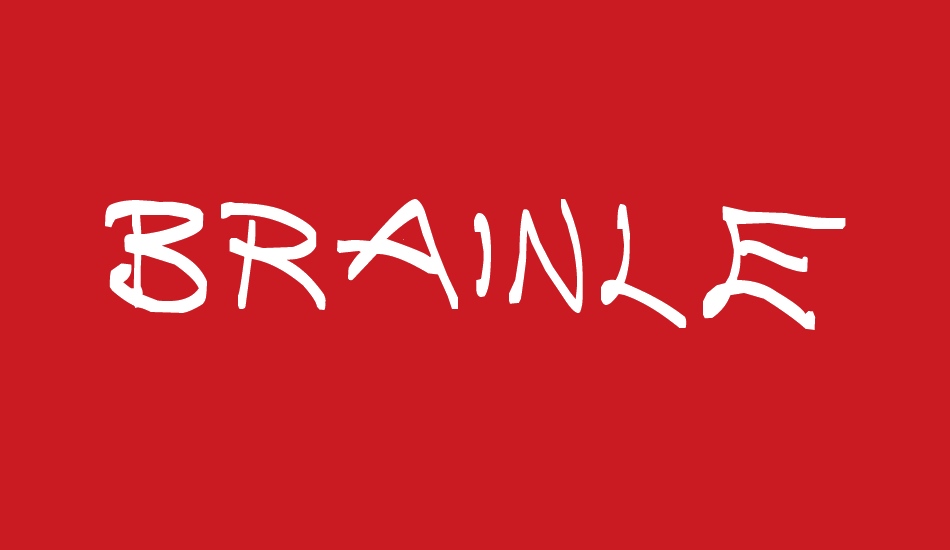 Brainless Thoughts Compact font big