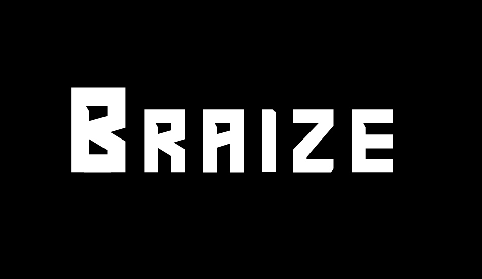 Braize-Demo font big