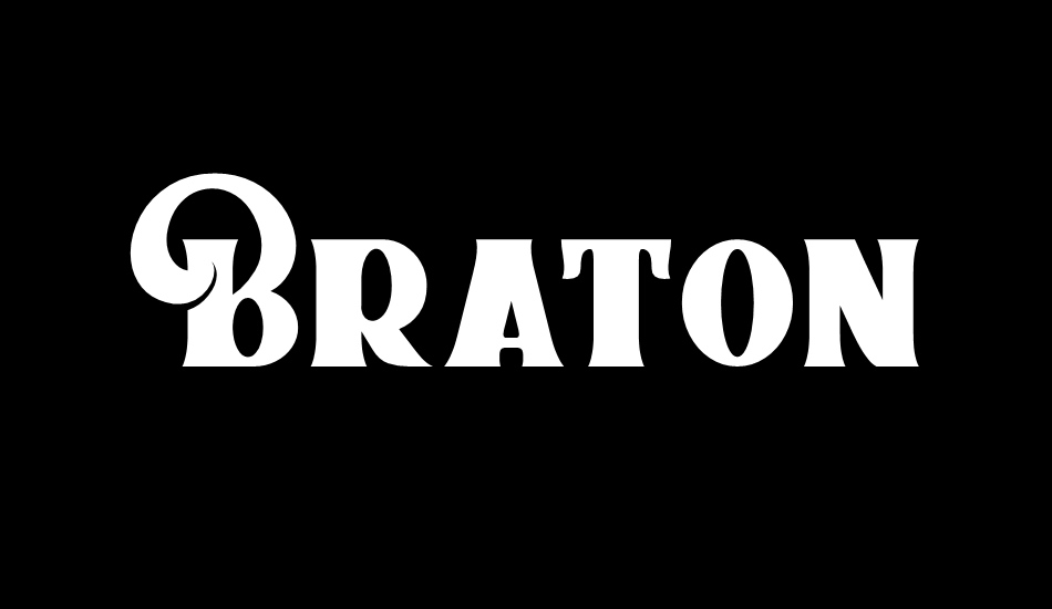 Braton Composer font big