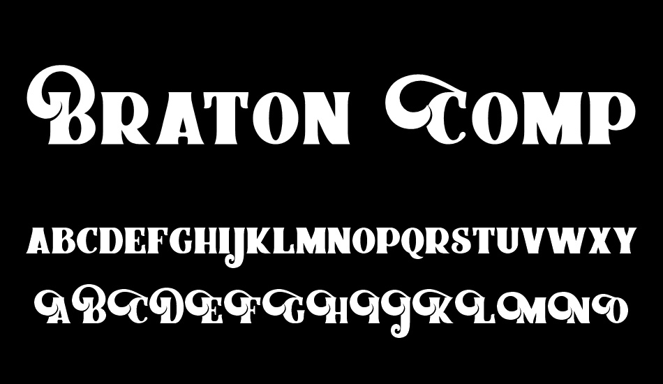 Braton Composer font