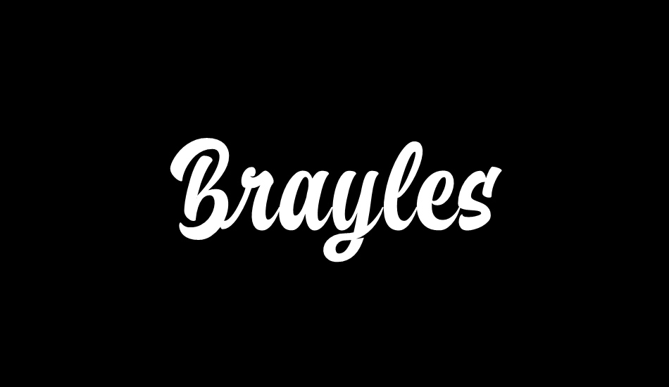 Brayles font big