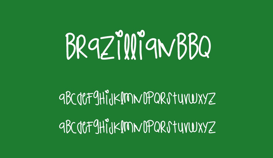 BrazillianBbq font