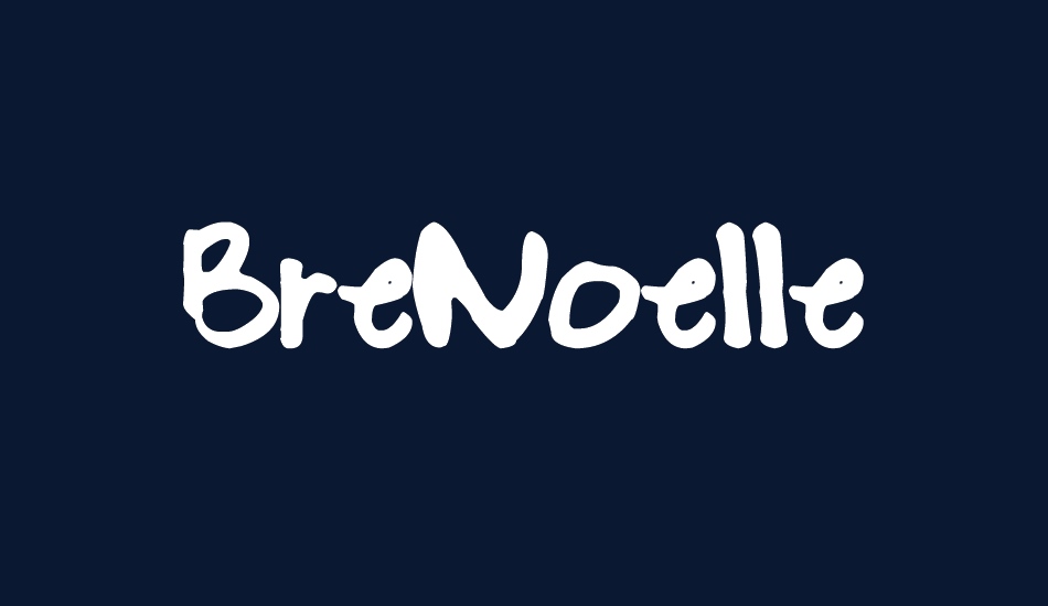 BreNoelle font big