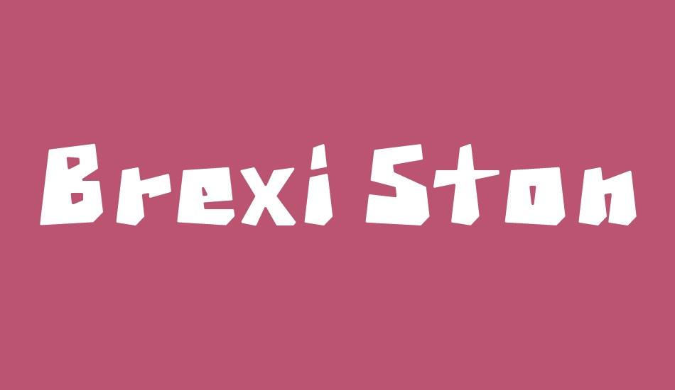 Brexi Stone-DEMO font big