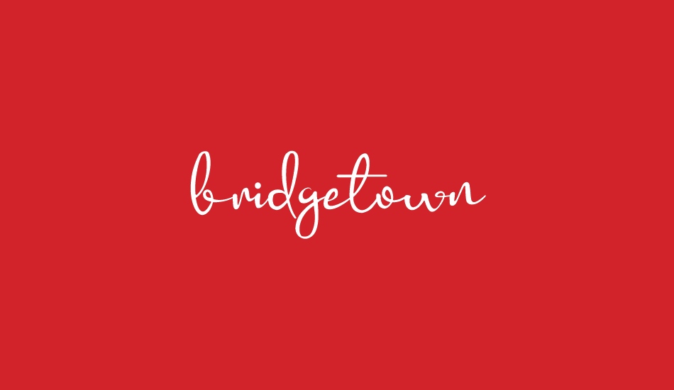 bridgetown font big