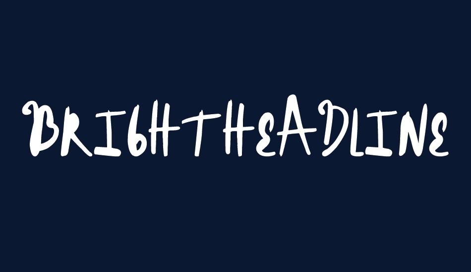 BrightHeadline font big