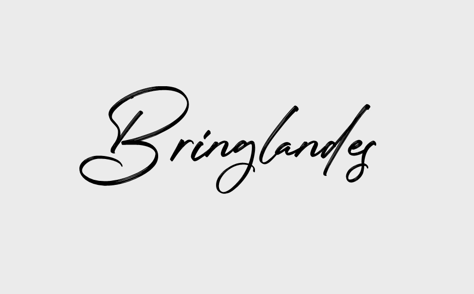 Bringlandes font big