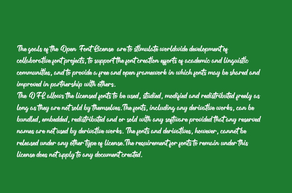 British Letter font 1