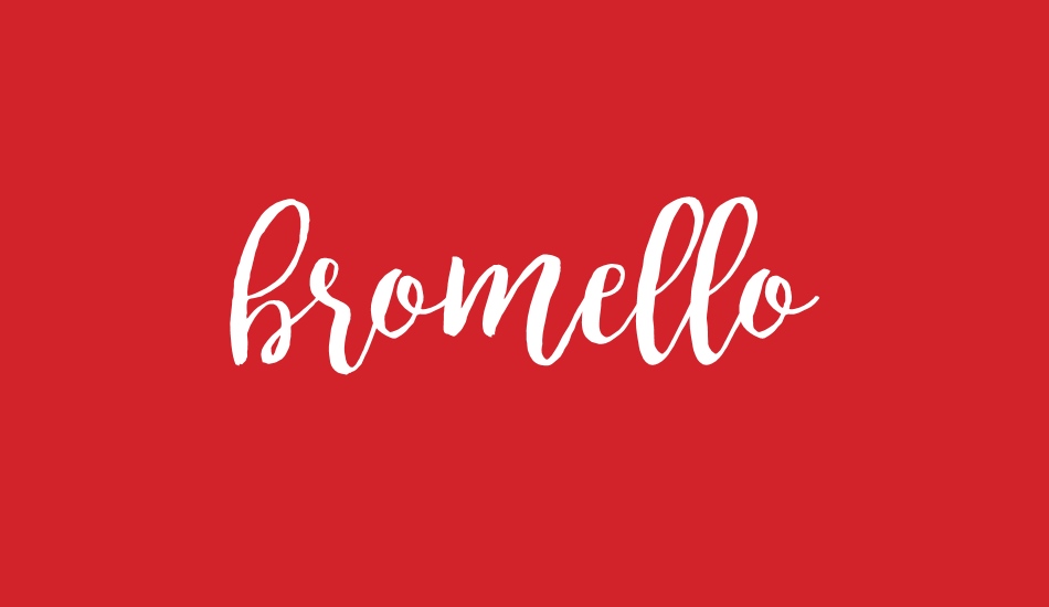 bromello font big