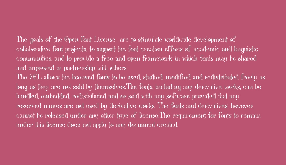 Bronwen DEMO font 1