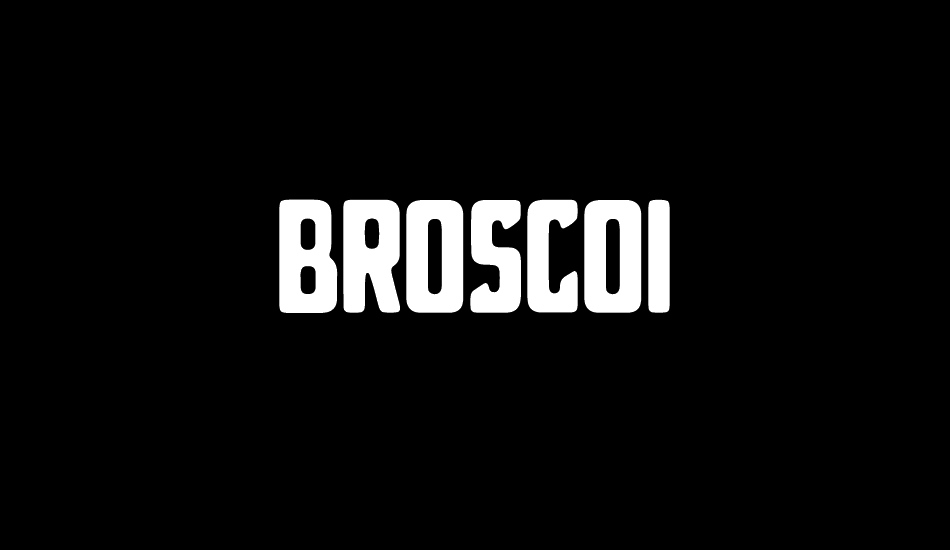 Broscoi Demo font big