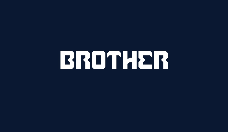 BROTHER font big