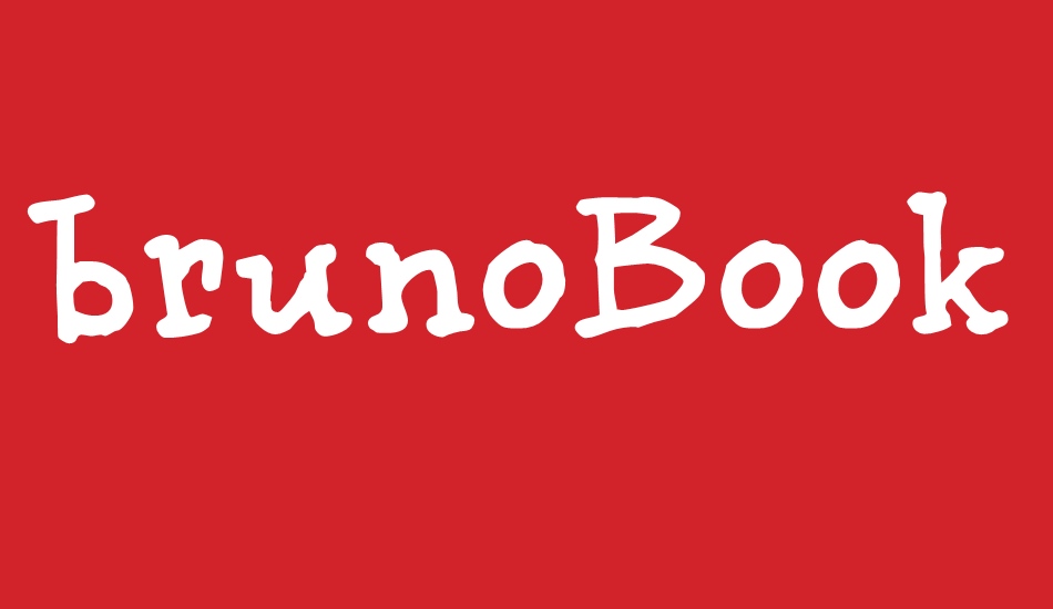 brunoBook font big