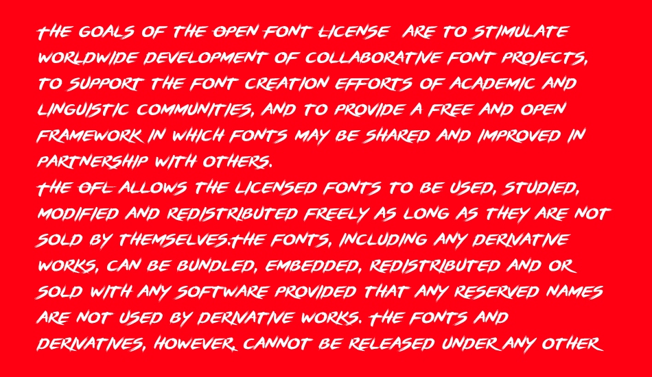 brushstrıke font 1