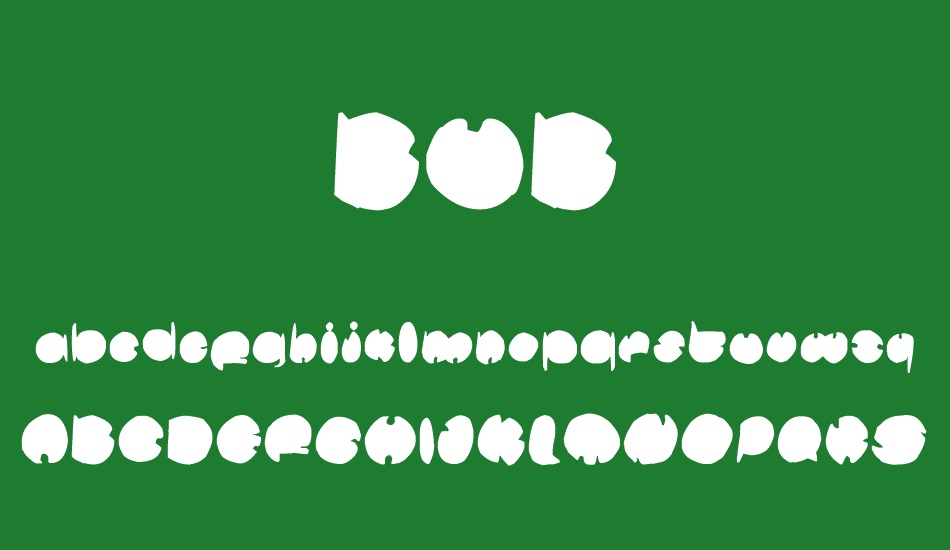 BUB font