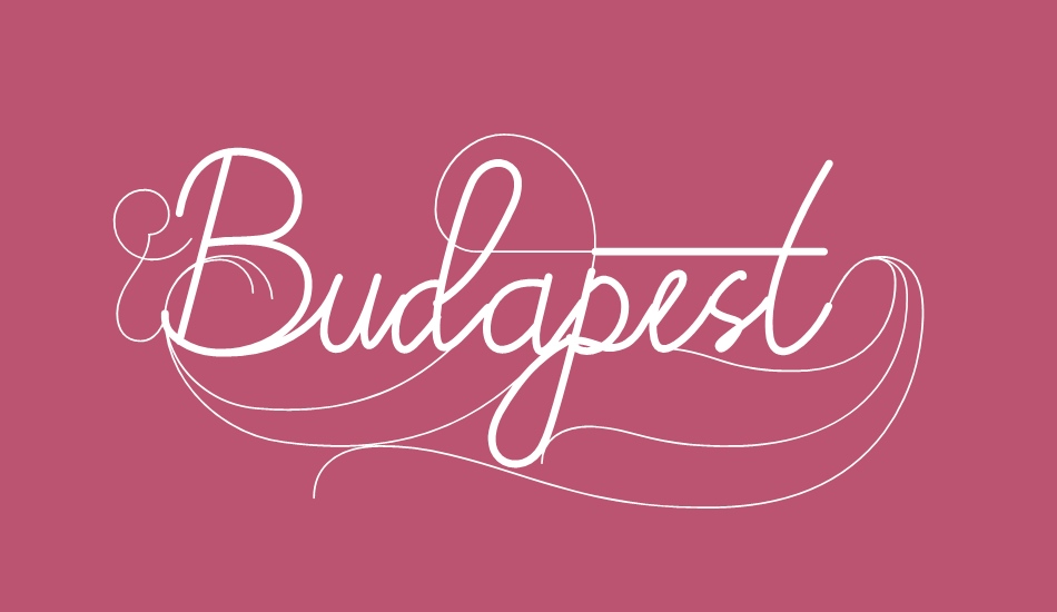 Budapest font big