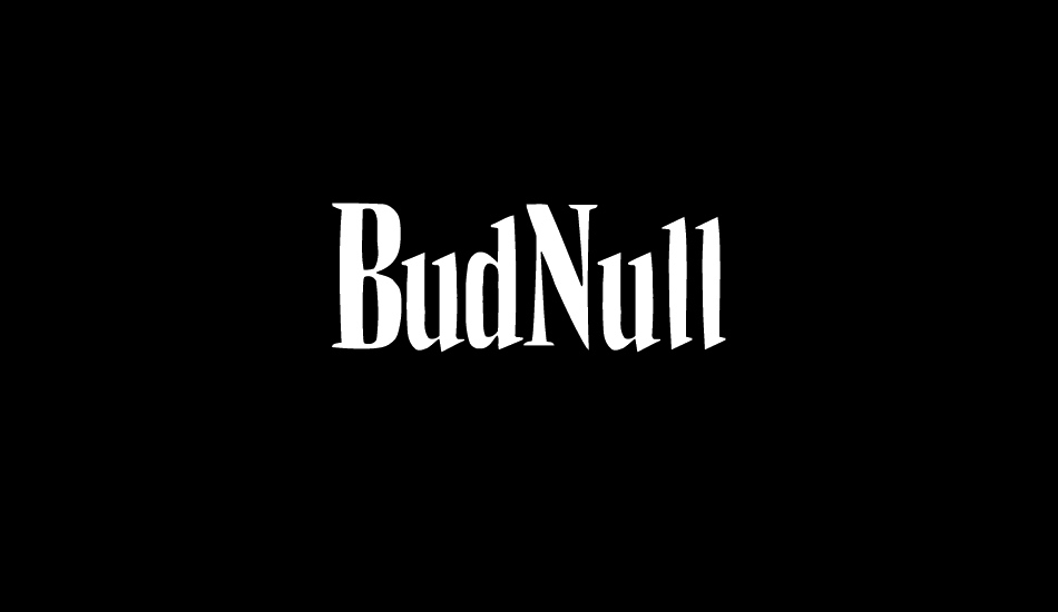 BudNull font big