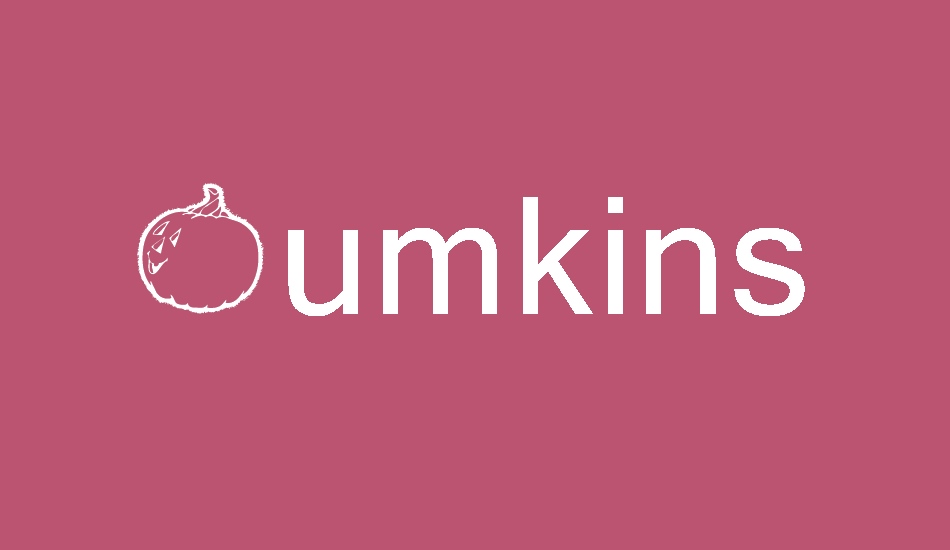 Bumkins font big