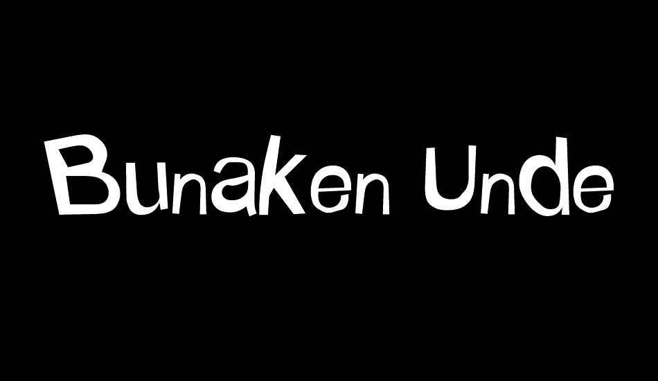 Bunaken Underwater font big