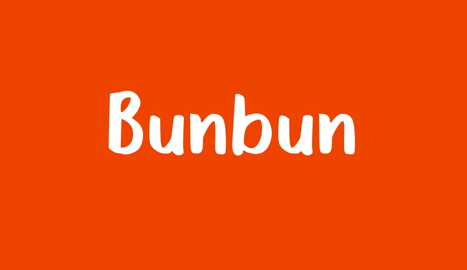 Bunbun DEMO font big