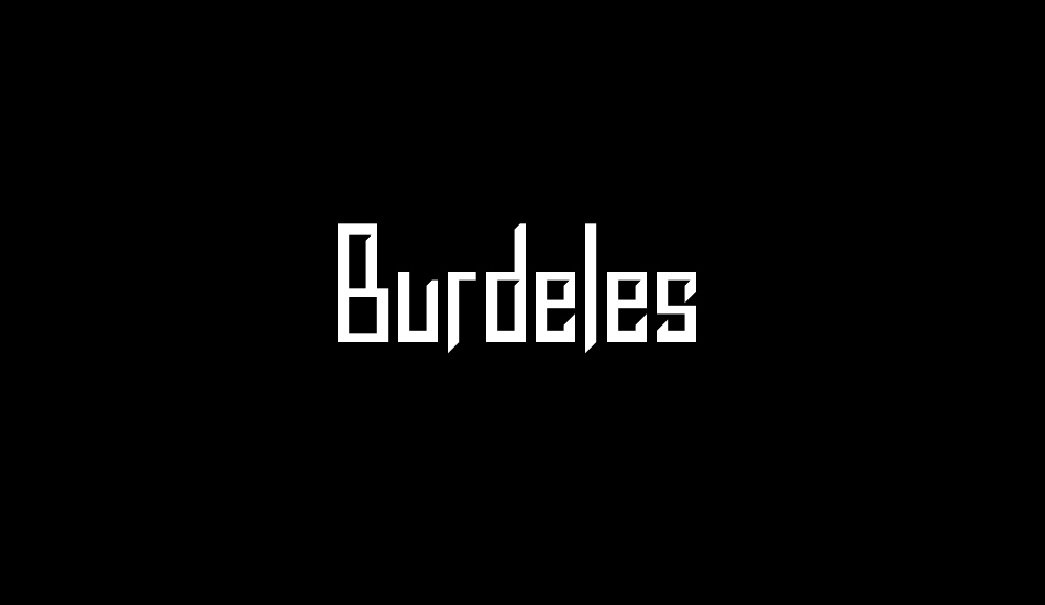 Burdeles font big