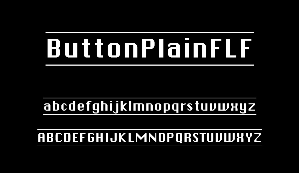 ButtonPlainFLF font