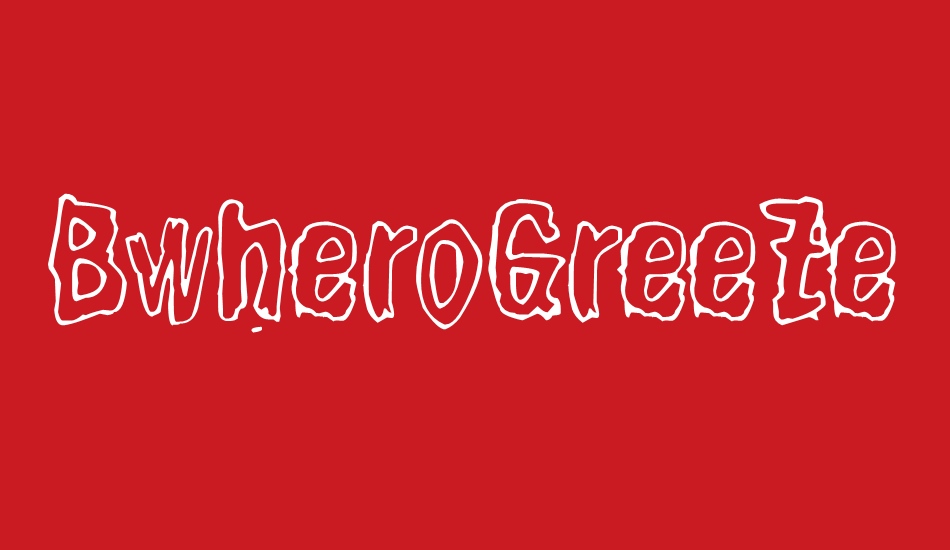 BwheroGreeZero font big