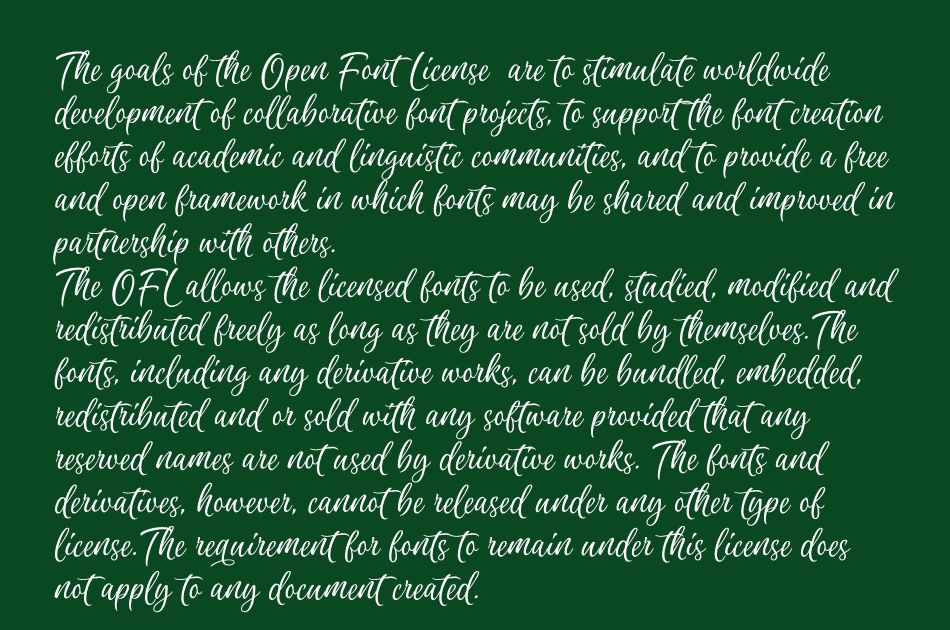 Byliner Script font 1